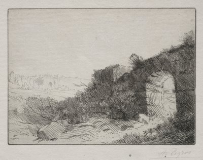 Rovine romane da Alphonse Legros