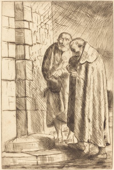 San Pietro e San Paolo alla porta di M. Richard da Alphonse Legros