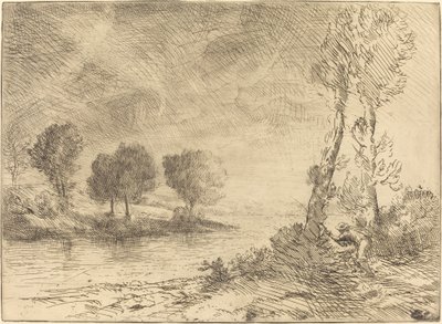 Il pescatore di salmoni da Alphonse Legros