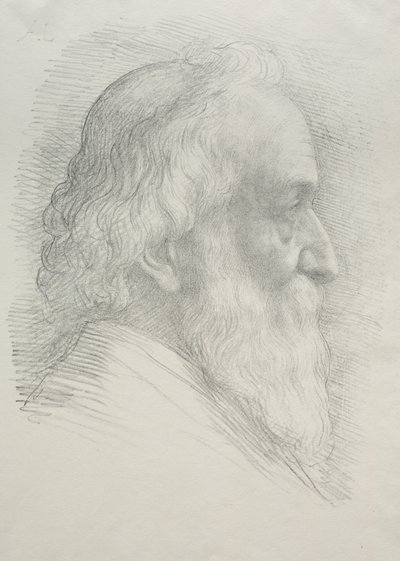 Autoritratto (10a Tavola) da Alphonse Legros