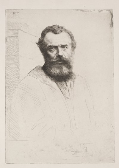 Autoritratto (Terza Tavola) da Alphonse Legros
