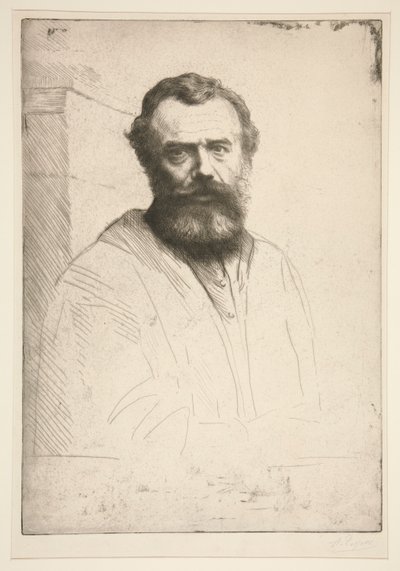 Autoritratto da Alphonse Legros