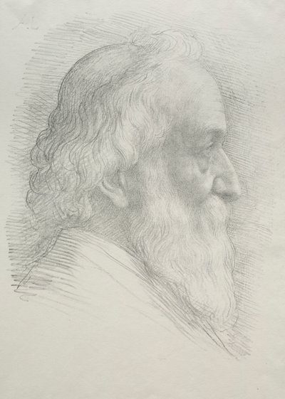 Autoritratto (decima tavola) da Alphonse Legros