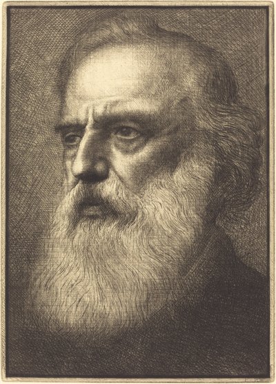 Autoritratto, 4ª tavola da Alphonse Legros