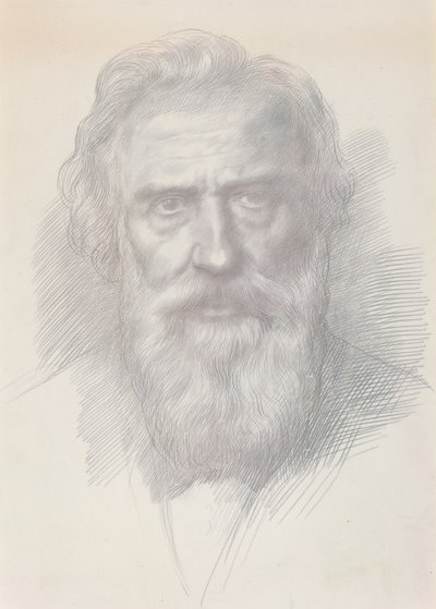Autoritratto, c. 1895 da Alphonse Legros