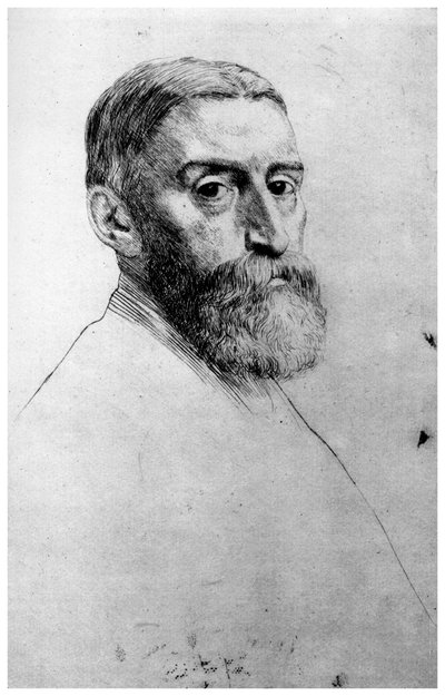 Sir E Poynter, c1860-1910 1924 da Alphonse Legros