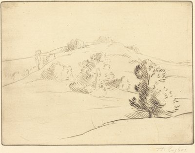 Piccola collina da Alphonse Legros