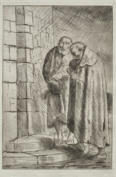 San Pietro e San Paolo alla porta di M. Richard da Alphonse Legros