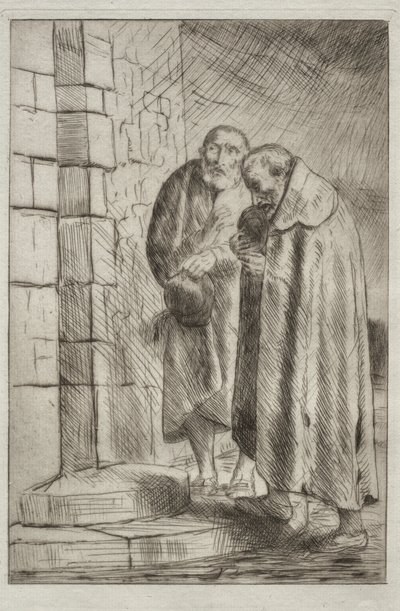 San Pietro e San Paolo alla porta di M. Richard da Alphonse Legros