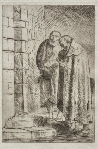 San Pietro e San Paolo alla porta di M. Richard da Alphonse Legros