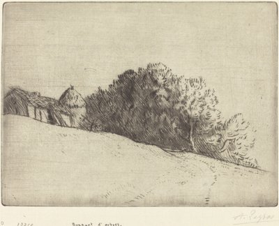 Gruppo di Alberi da Alphonse Legros