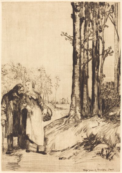 Passeggiata del convalescente da Alphonse Legros