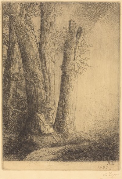 Studio per il figliol prodigo da Alphonse Legros