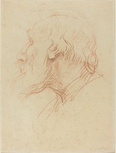 Studio di un Mendicante da Alphonse Legros