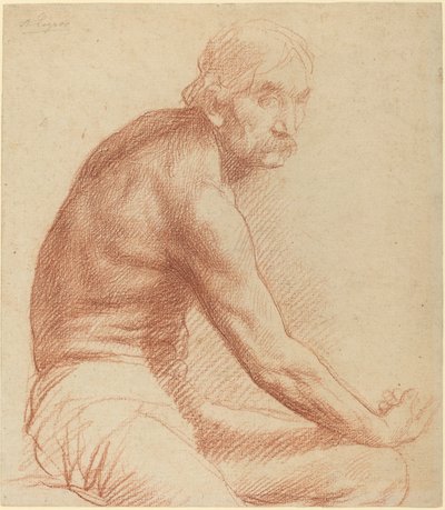 Studio di un greco da Alphonse Legros