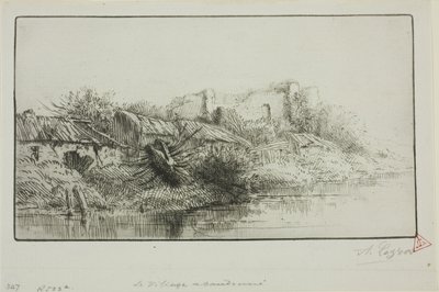 Il villaggio abbandonato da Alphonse Legros