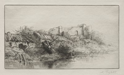 Il villaggio abbandonato da Alphonse Legros