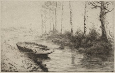 Il canale, mattina da Alphonse Legros