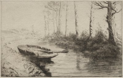 Il canale, mattina da Alphonse Legros