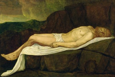 Il Cristo morto da Alphonse Legros