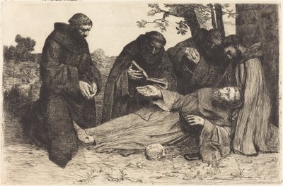 La Morte di San Francesco da Alphonse Legros