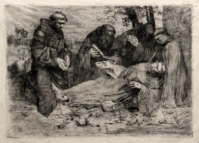 La morte di San Francesco da Alphonse Legros