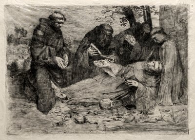 La morte di San Francesco da Alphonse Legros