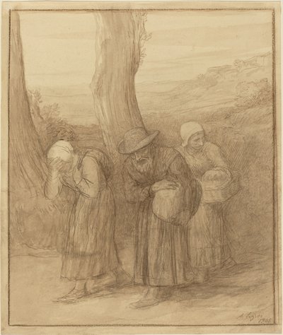 La partenza, 1905 da Alphonse Legros