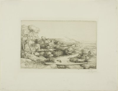 Il Ponticello da Alphonse Legros
