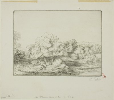 Il villaggio sul lago da Alphonse Legros