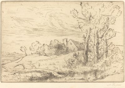 La casa del pozzo da Alphonse Legros