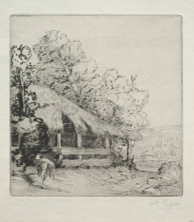 Il piccolo capanno Le Petit Hangar da Alphonse Legros
