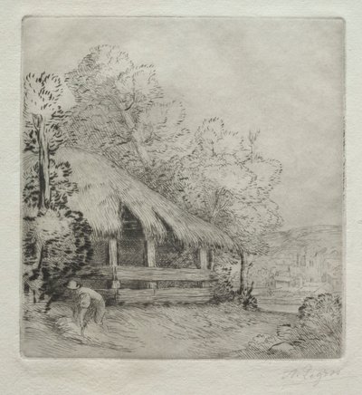 Il piccolo capanno Le Petit Hangar da Alphonse Legros