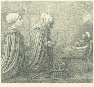 La mangiatoia (La crèche) da Alphonse Legros