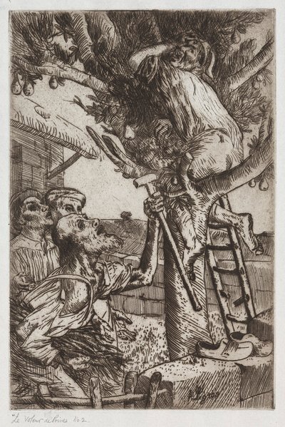 Il Ladro di Pere, No. 1, c. 1890 da Alphonse Legros