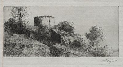 La torre dei piccioni da Alphonse Legros