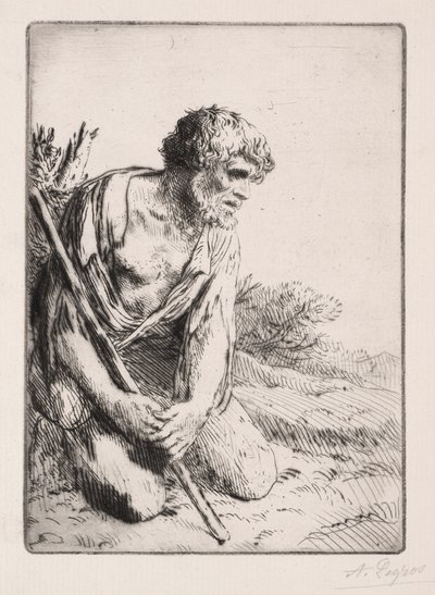 Il figliol prodigo (terza tavola) da Alphonse Legros
