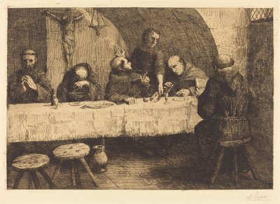 Il refettorio da Alphonse Legros