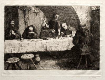 Il refettorio da Alphonse Legros