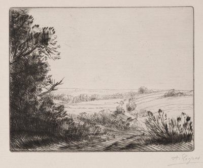 La strada per Horville da Alphonse Legros