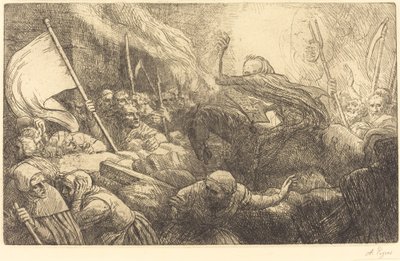 Il trionfo della morte: Proclamazione da Alphonse Legros