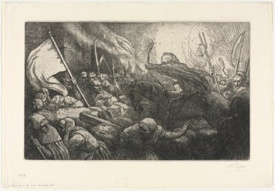 Il Trionfo della Morte: La Proclamazione da Alphonse Legros
