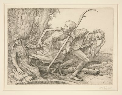 Trionfo della Morte: La Morte trascinando l da Alphonse Legros