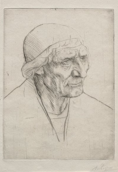 Tête de Bénédiction da Alphonse Legros