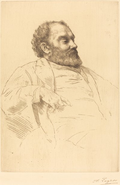 Val Prinsep, R.A. da Alphonse Legros