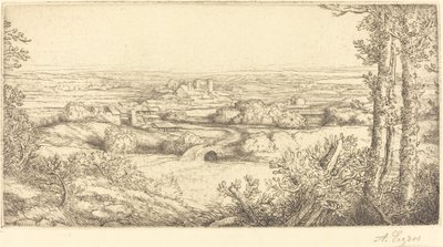 Valle in Borgogna da Alphonse Legros