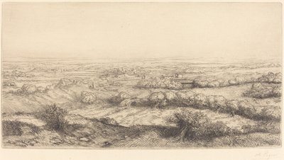 Valle in Borgogna da Alphonse Legros