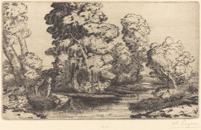 Valle in Borgogna da Alphonse Legros