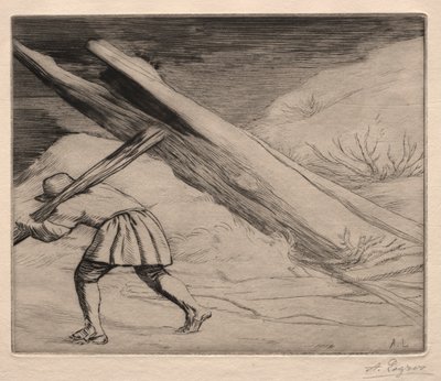 Inverno (prima tavola) da Alphonse Legros