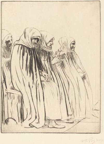 Donne di Bruxelles da Alphonse Legros